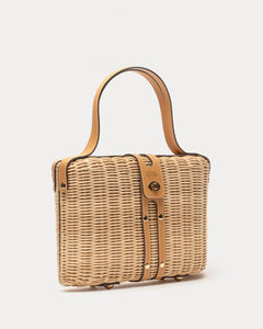 Holland Wicker Satchel