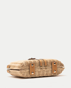 Holland Wicker Satchel