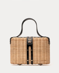 Holland Wicker Satchel