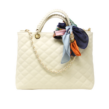 Load image into Gallery viewer, Italian Leather Quilted Big Bag
