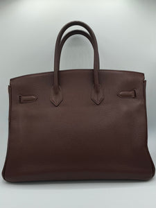 Hermès Birkin 35 Chocolate Togo