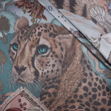 Load image into Gallery viewer, The Medici Cheetah Silk Twill Rectangular Scarf
