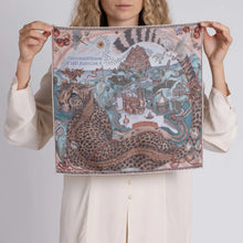 Load image into Gallery viewer, The Medici Cheetah Silk Twill - Pocket Square
