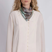 Load image into Gallery viewer, The Celestial Steed Silk Twill - Pocket Square
