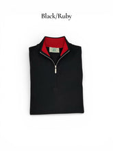 Load image into Gallery viewer, Jimmy 3/4 Zip Cashmere/Silk

