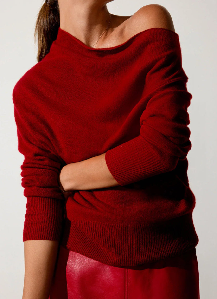 Lori Off Shoulder Sweater – McCulleys of Highlands & Cashiers Lori Off Shoulder Sweater – McCulleys of Highlands & Cashiers