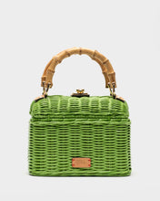Load image into Gallery viewer, Hannah Lunchbox Wicker Bag

