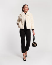 Load image into Gallery viewer, Velvet Pouf Floral Embroidered Bag
