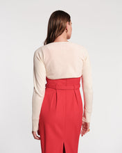 Load image into Gallery viewer, Emmie Long Sleeve Solid Cotton Shrug
