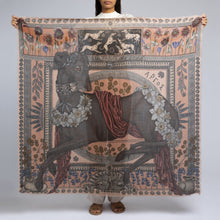 Load image into Gallery viewer, Honoring Argos Cashmere Illustrated Scarf
