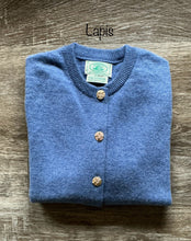 Load image into Gallery viewer, Ladies Brass Button Cardigan in COLORS
