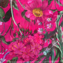Load image into Gallery viewer, Spring Bliss Handprinted Scarf - Pink
