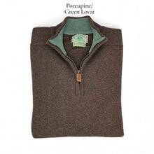 Load image into Gallery viewer, Men&#39;s 3/4 Zip in NEUTRALS
