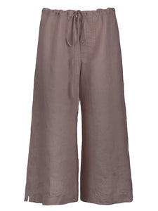 Linen Pant in Mushroom