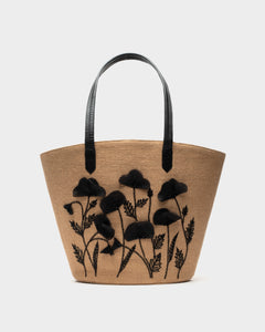 Jute Embroidered Tote