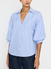 Load image into Gallery viewer, Kate Shirt Blue Stripe
