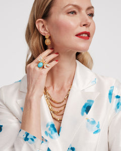 Lucille Dupioni Wrap Dress Pocket Full of Posies
