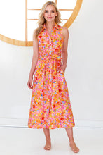 Load image into Gallery viewer, Ellis Sleeveless Tie-Front Maxi Dress
