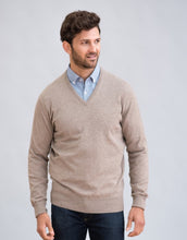 Load image into Gallery viewer, Men's V-Neck Pullover NEUTRALS
