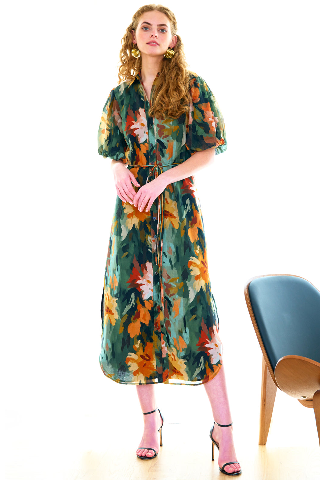 Madeline Dress Autumn Floral