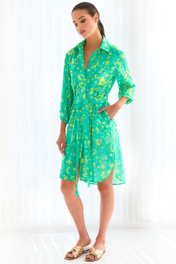 Natalie Cotton Shirtdress