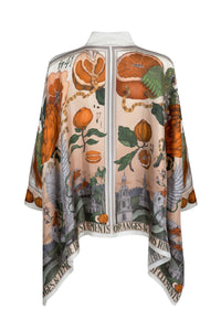 Oranges & Lemons Silk Scarf Blouse