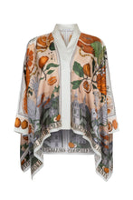 Load image into Gallery viewer, Oranges &amp; Lemons Silk Scarf Blouse
