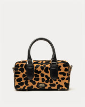 Load image into Gallery viewer, Paulie Box Bag Leopard Print Haircalf
