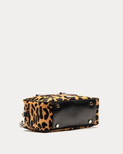 Load image into Gallery viewer, Paulie Box Bag Leopard Print Haircalf
