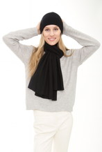 Load image into Gallery viewer, Cashmere Hat &amp; Scarf Set
