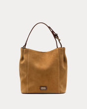 Load image into Gallery viewer, June Suede Leather Bag Chestnut
