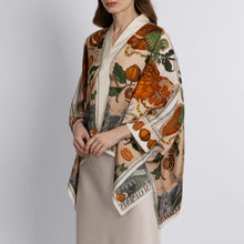 Load image into Gallery viewer, Oranges &amp; Lemons Silk Scarf Blouse

