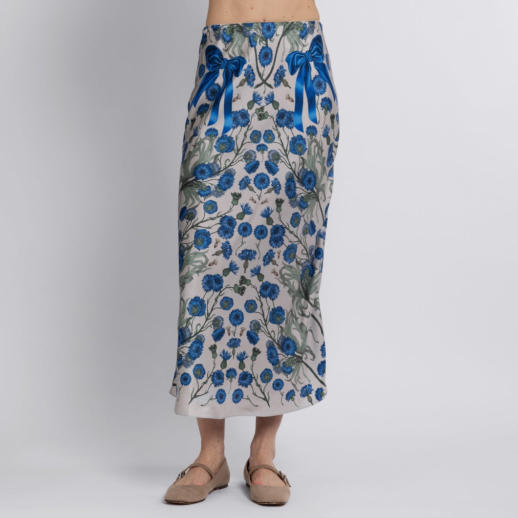 London Bridge Silk Bias Skirt