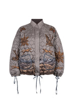Load image into Gallery viewer, Secrets of the Bison Silk Reversible Bomber Jacket
