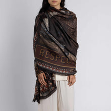 Load image into Gallery viewer, Secrets of the Bison Rectangular Silk Scarf
