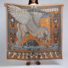 Load image into Gallery viewer, Temple of Pegasus Illustrated Scarf
