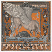 Load image into Gallery viewer, Temple of Pegasus Illustrated Scarf
