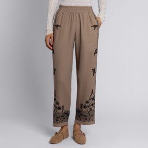 The Wolf You Feed Wool Lounge Trousers PRE-ORDER NOW