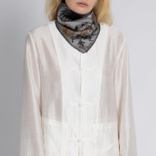 Load image into Gallery viewer, Wind Dancer, Heaven Caller Silk Twill 16.5" Scarf
