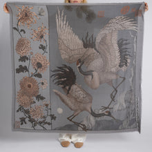Load image into Gallery viewer, Wind Dancer, Heaven Caller Wool Silk 53" Scarf
