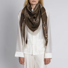 Load image into Gallery viewer, Wind Dancer, Heaven Caller Silk Twill 53" Scarf
