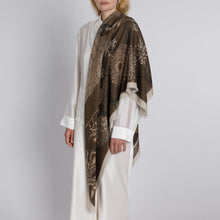 Load image into Gallery viewer, Wind Dancer, Heaven Caller Silk Twill 53" Scarf
