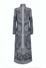 Load image into Gallery viewer, Zouyu, Cry The Deer Silk Marocain Dress
