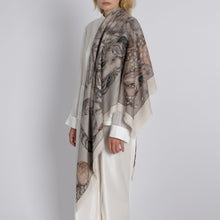 Load image into Gallery viewer, Zouyu, Cry The Deer Silk Twill 53" Scarf
