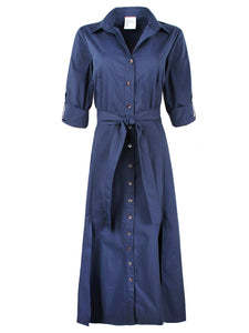 Laine Tie-Front Dress Weathercloth