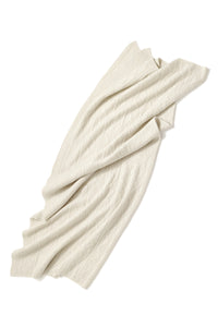 Cashmere Cable Throw Blanket
