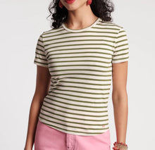 Load image into Gallery viewer, Super Striped Crewneck Tee
