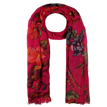Load image into Gallery viewer, Blossom Handprinted Cashmere Scarf

