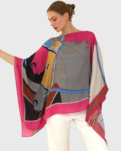 Load image into Gallery viewer, Agatha Cashmere Printed Poncho
