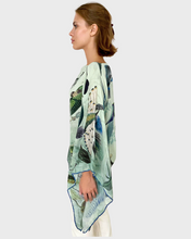 Load image into Gallery viewer, Hummingbird Cashmere Printed Poncho
